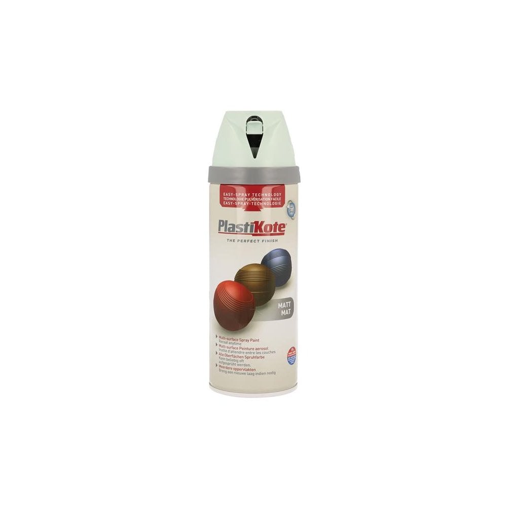PlastiKote Twist & Spray Matt Duck Egg Blue 400ml