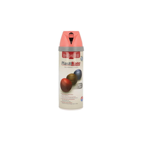 PlastiKote Twist & Spray Matt Dusty Coral 400ml