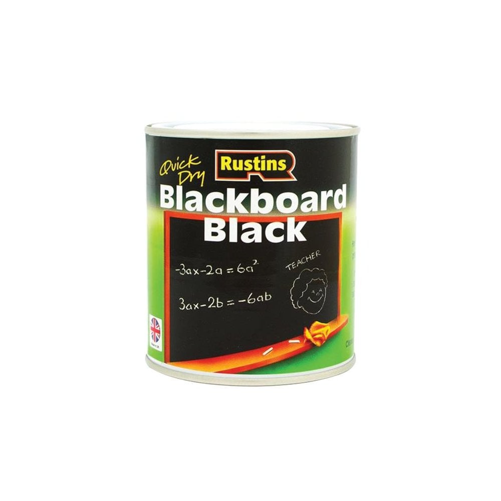 Rustins Quick Dry Blackboard Black 100ml