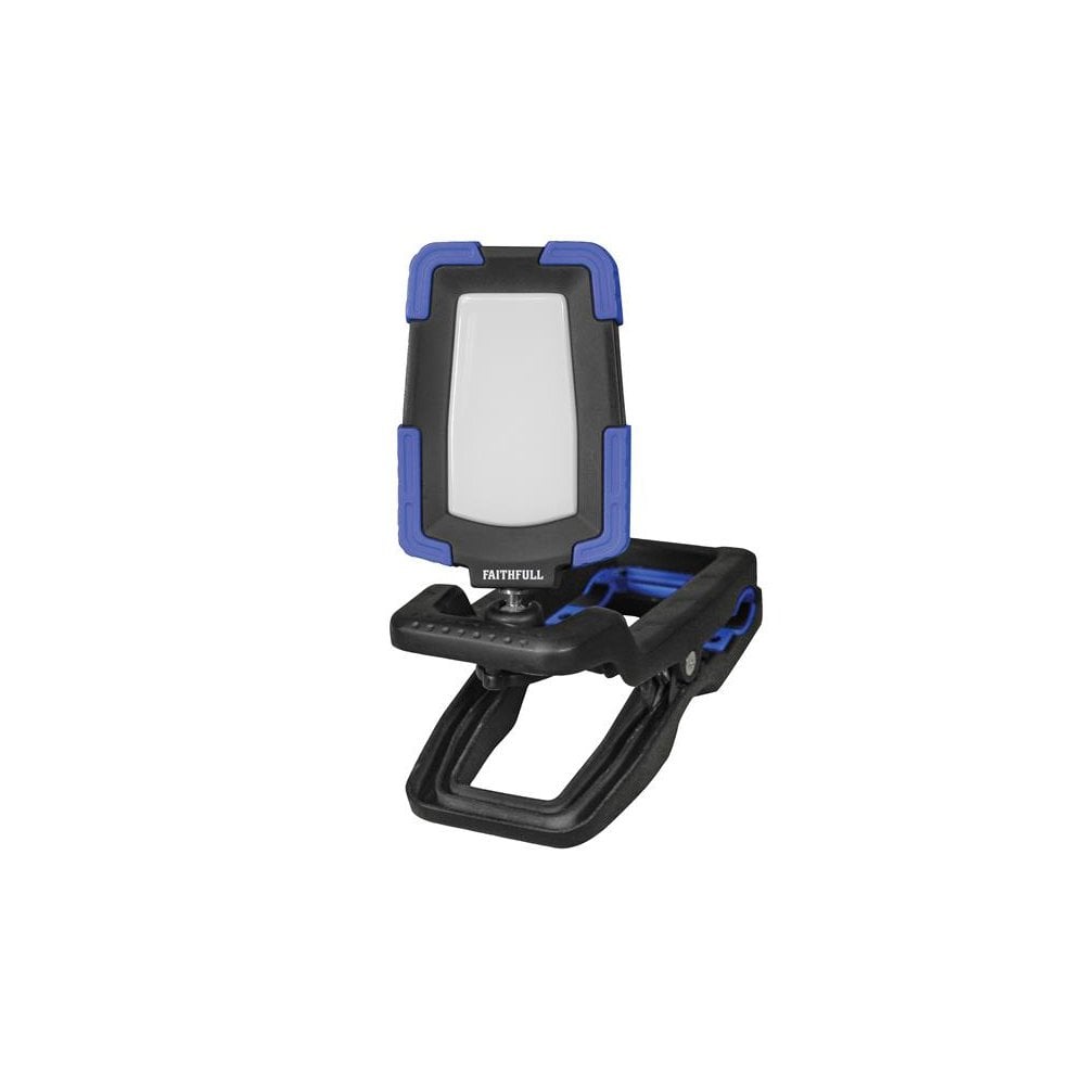 Faithfull Power Plus Rechargeable Clip Light 10W