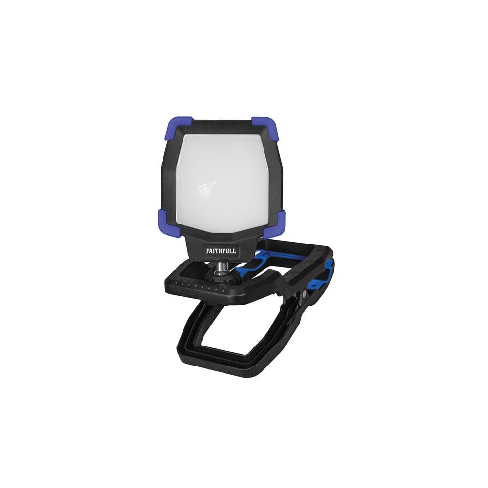 Faithfull Power Plus Rechargeable Clip Light 30W