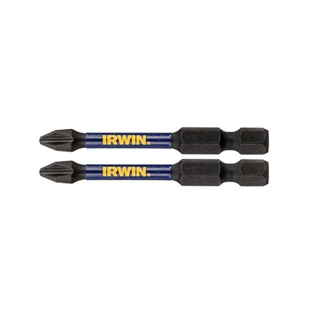 IRWINÂ© Impact Pro Performance Screwdriver Bits PH2 57mm (Pack 2)