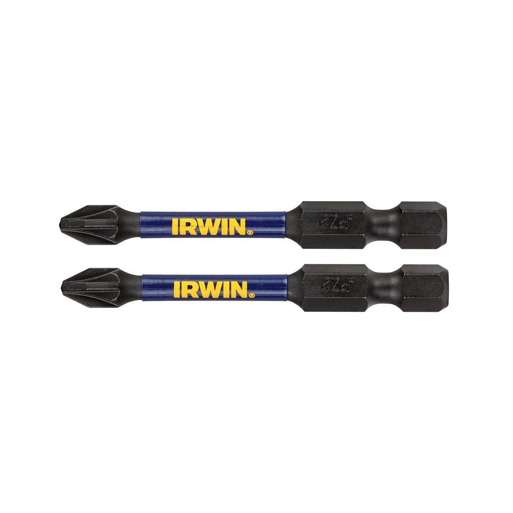 IRWINÂ© Impact Pro Performance Screwdriver Bits PZ2 57mm (Pack 2)
