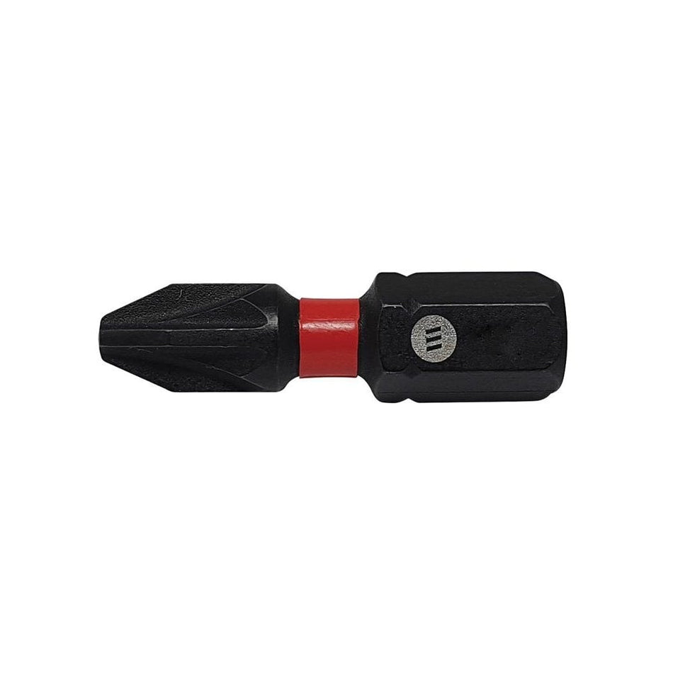 ForgeFix ForgeFast Pozidriv Compatible Impact Bit PZ3 x 25mm (Card 2)