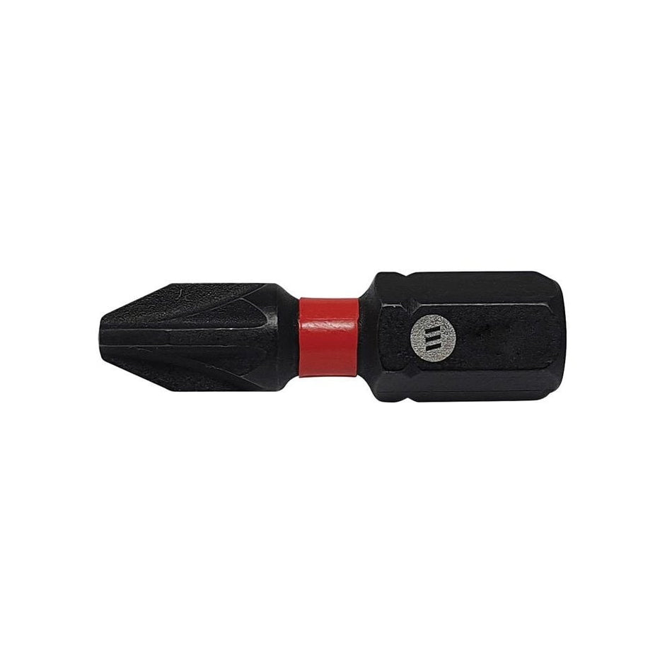 ForgeFix ForgeFast Pozidriv Compatible Impact Bit PZ4 x 25mm (Card 2)