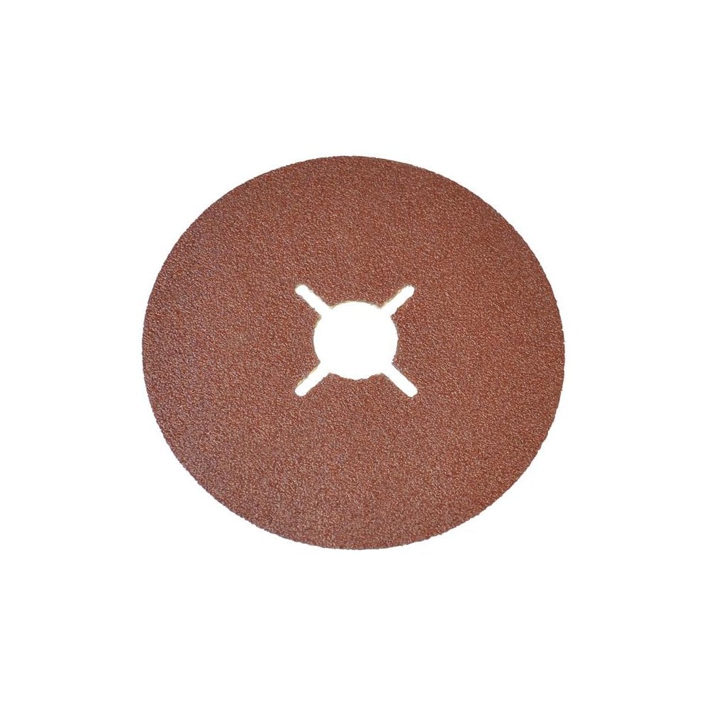 Faithfull Fibre Backed Sanding Discs 178 x 22mm 40G (Pack 25)