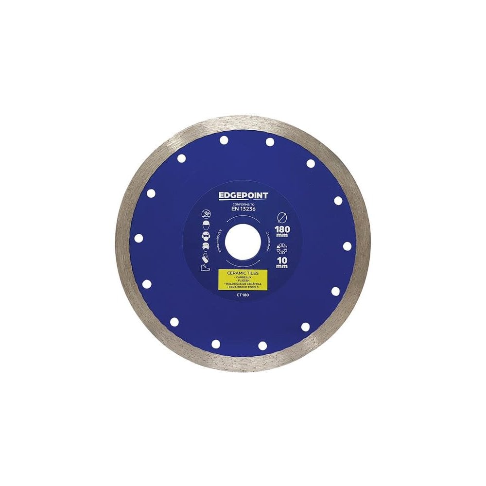 EdgePoint CT180 Tile Cutting Diamond Blade 180mm