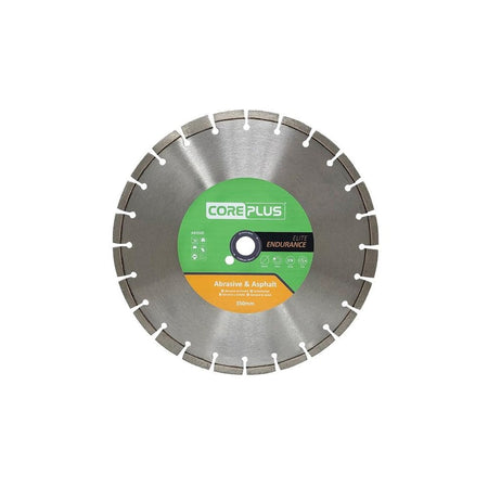 CorePlus AB350E Elite Abrasive & Asphalt Diamond Blade 350mm