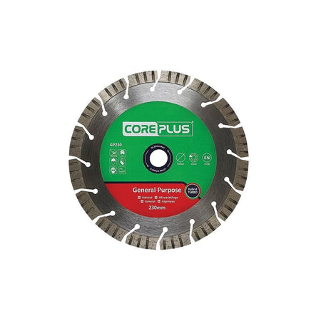 CorePlus GP230 General-Purpose Hybrid Turbo Diamond Blade 230mm