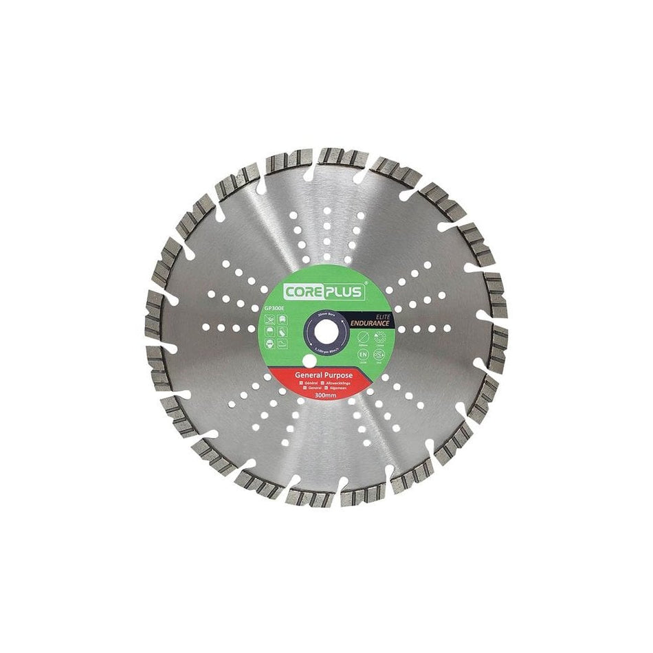 CorePlus GP300E Elite General-Purpose Diamond Blade 300mm