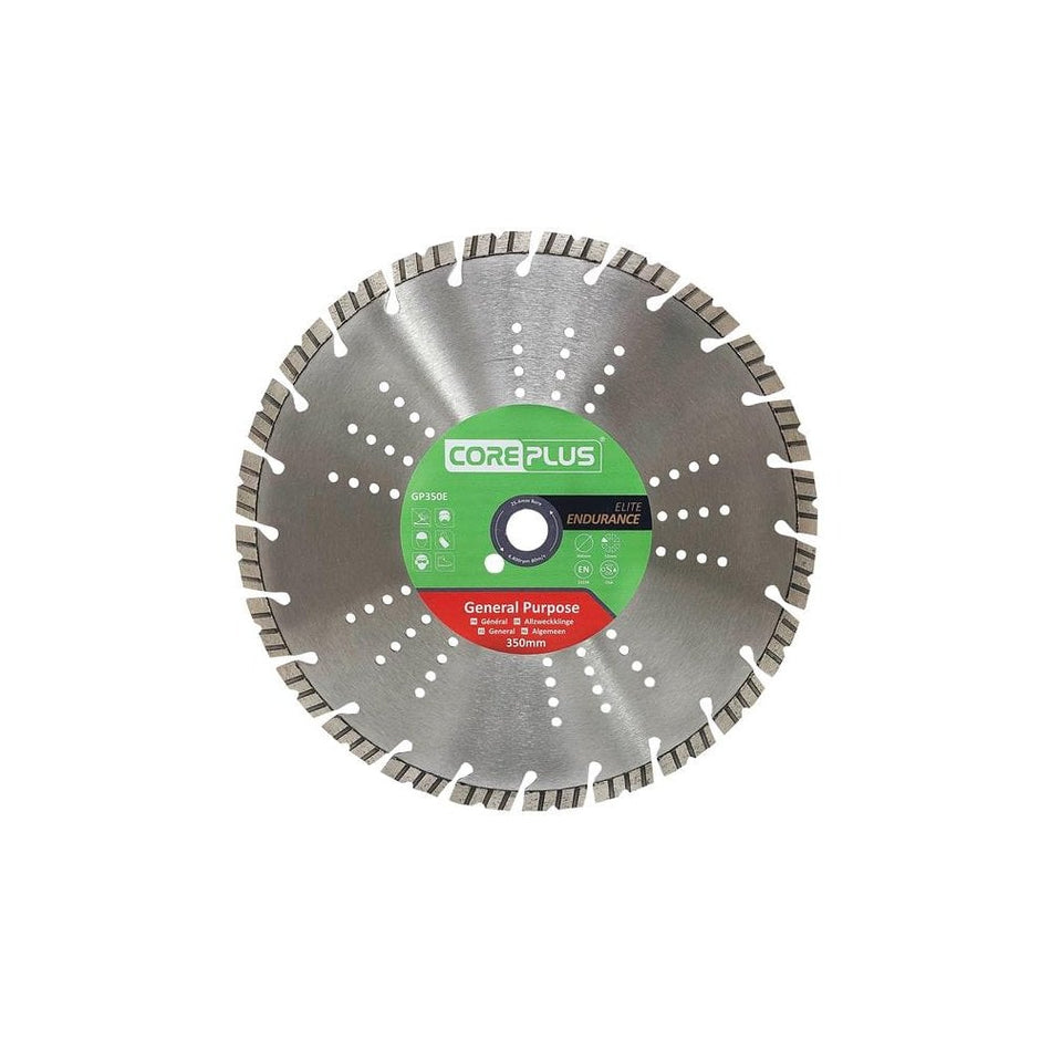 CorePlus GP350E Elite General-Purpose Diamond Blade 350mm