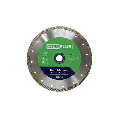 CorePlus HM230 Hard Material Turbo Diamond Blade 230mm