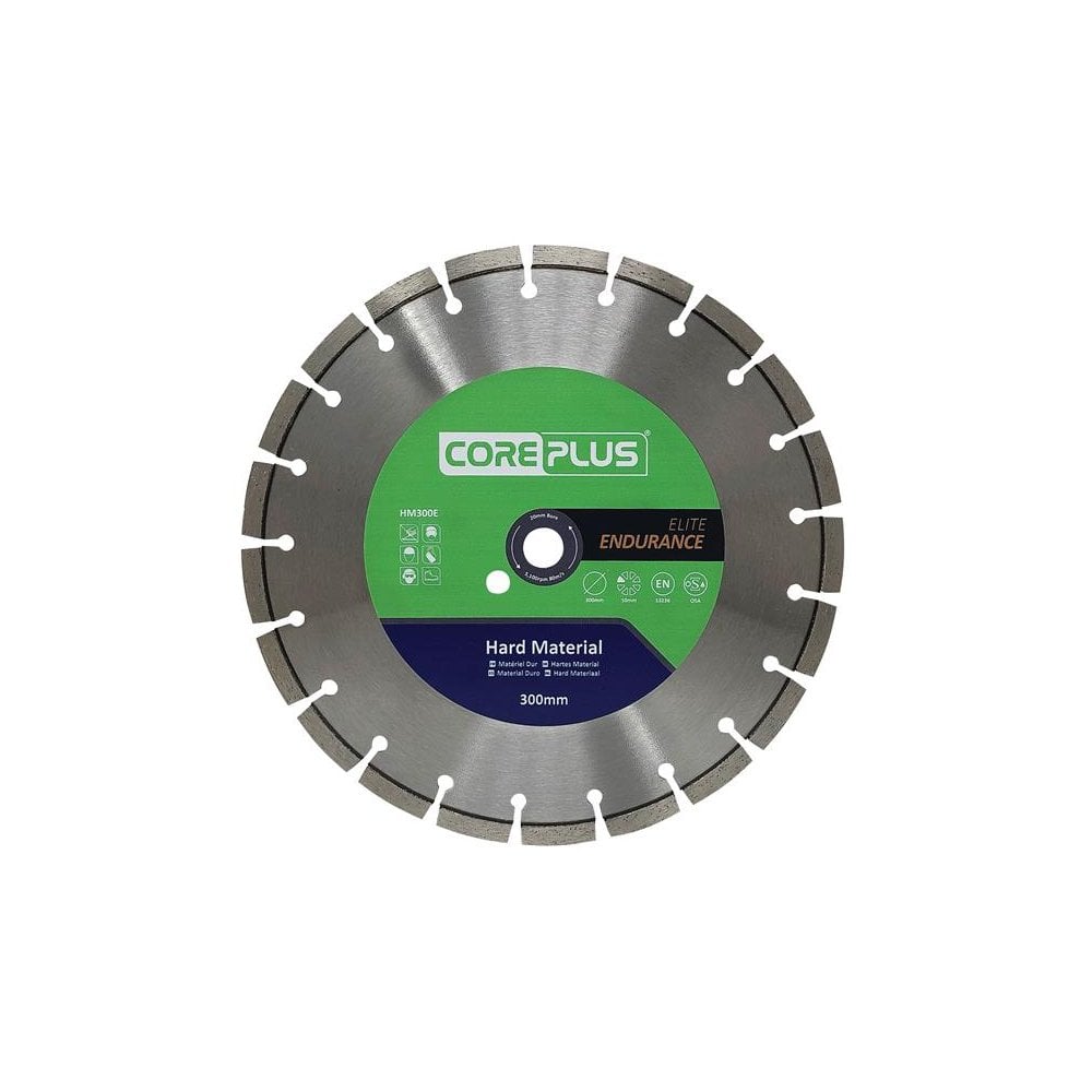 CorePlus HM300E Elite Hard Material Turbo Diamond Blade 300mm