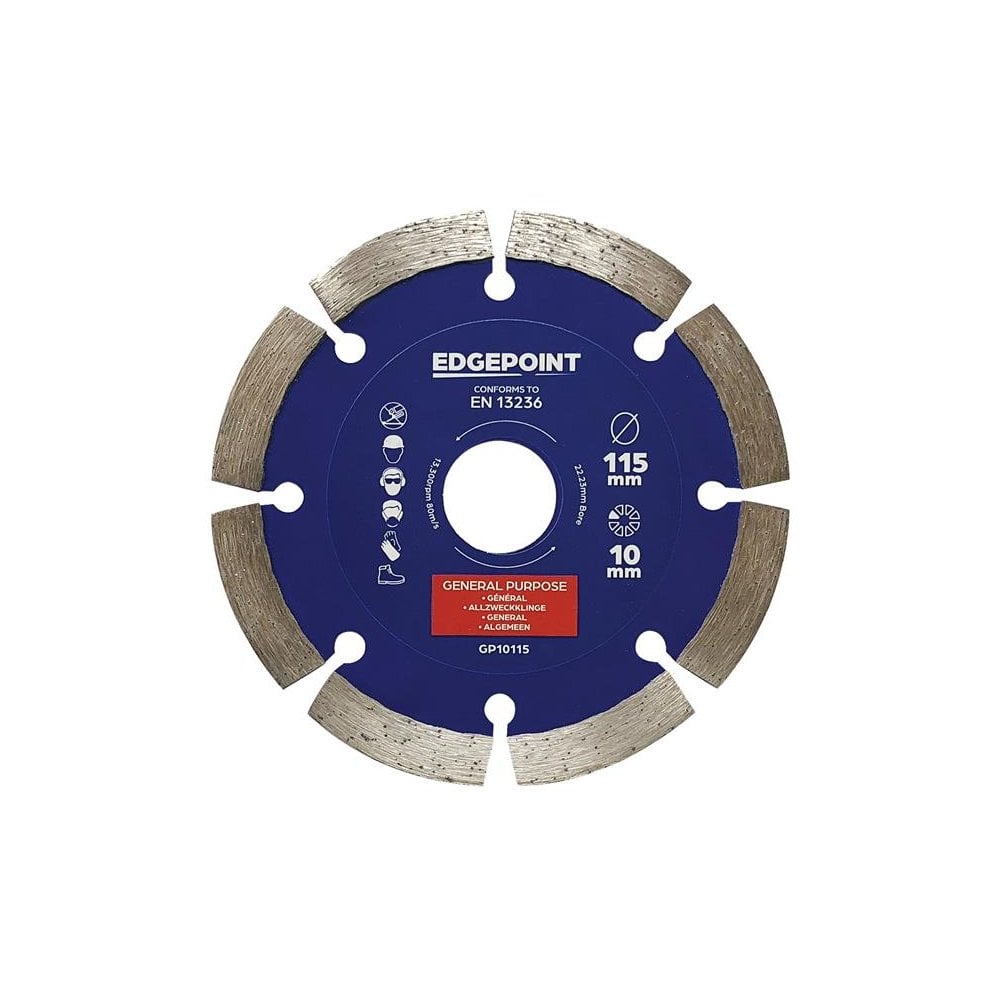 EdgePoint GP10115 General-Purpose Diamond Blade 115mm