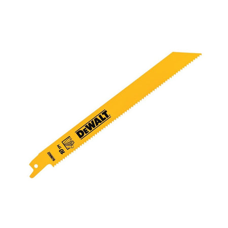 DEWALT Bi-Metal General Purpose Reciprocating Blade 203mm x 10 TPI (Pack 5)