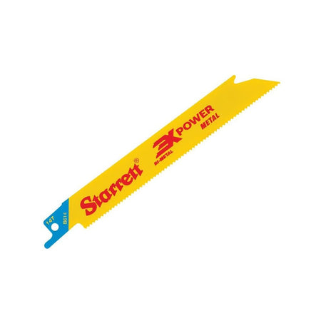 Starrett B614-5 Bi-Metal Reciprocating Blade, Metal Straight 152mm 14 TPI (Pack 5)