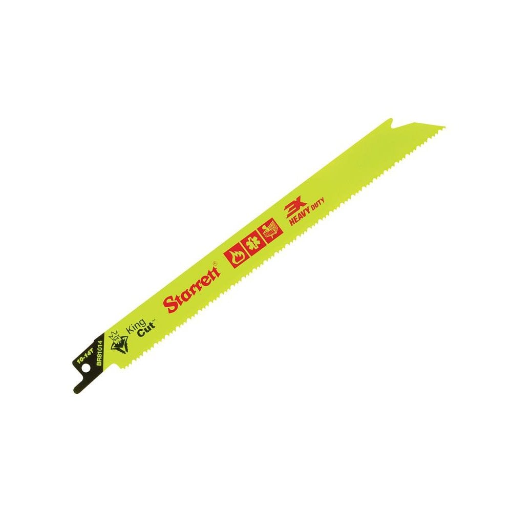 Starrett BR81014-5 Bi-Metal King Cut? Demolition Blade 203mm 10-14 TPI (Pack 5)