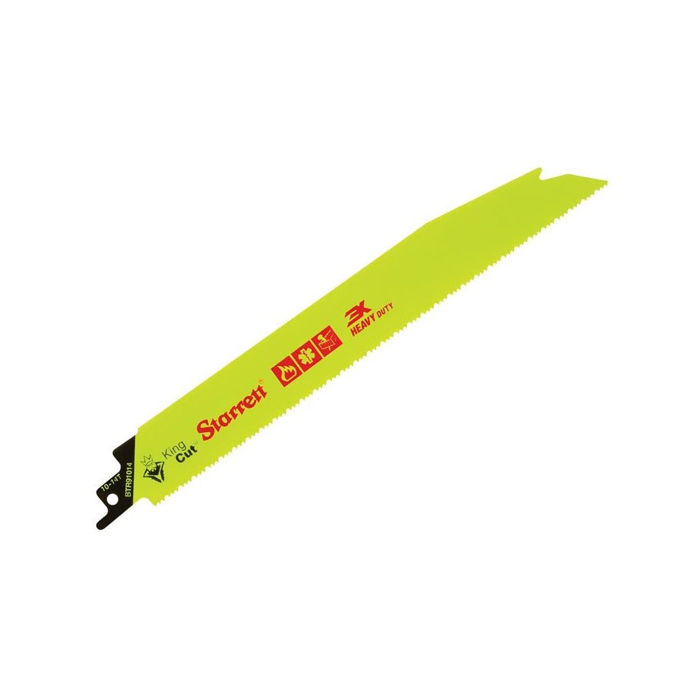 Starrett BTR91014-5 Bi-Metal King Cut? Demolition Blade 228mm 10-14 TPI (Pack 5)
