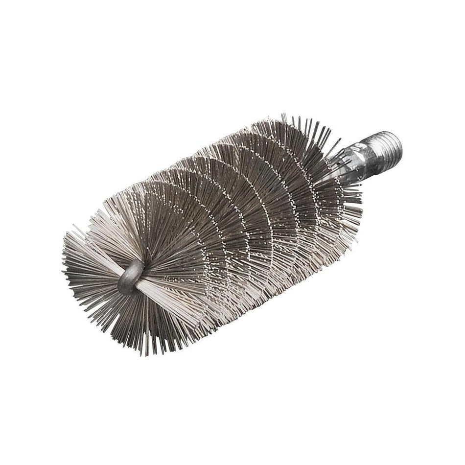 Lessmann Threaded Tube Brush 30mm Stainless Steel Wire