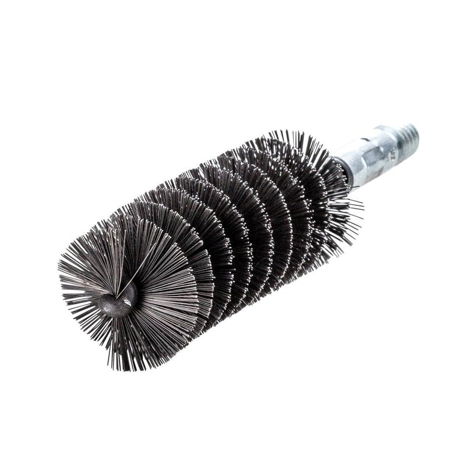Lessmann Threaded Tube Brush 30mm Steel Wire