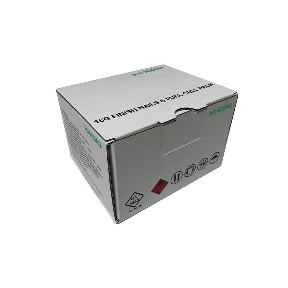 HiKOKI Second Fix Straight Nail 25mm & Fuel (Pack 5000)