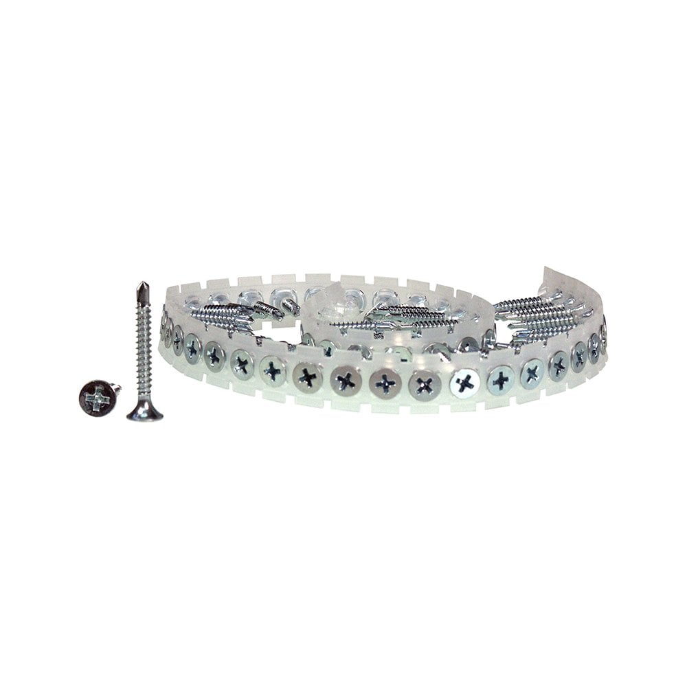 Senco DuraSpinÂ© Collated Screws Drywall to Heavy Steel 3.5 x 45mm (Pack 1000)