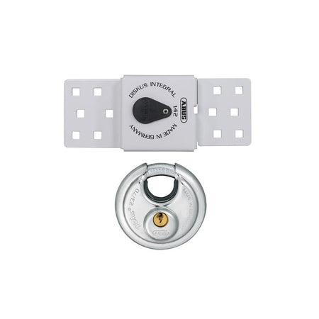 ABUS Mechanical 142 Series Sliding Door Van Lock & 23/70mm DiskusÂ© Padlock