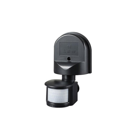 Meridian Lighting Wall Mounted PIR Motion Detector Black