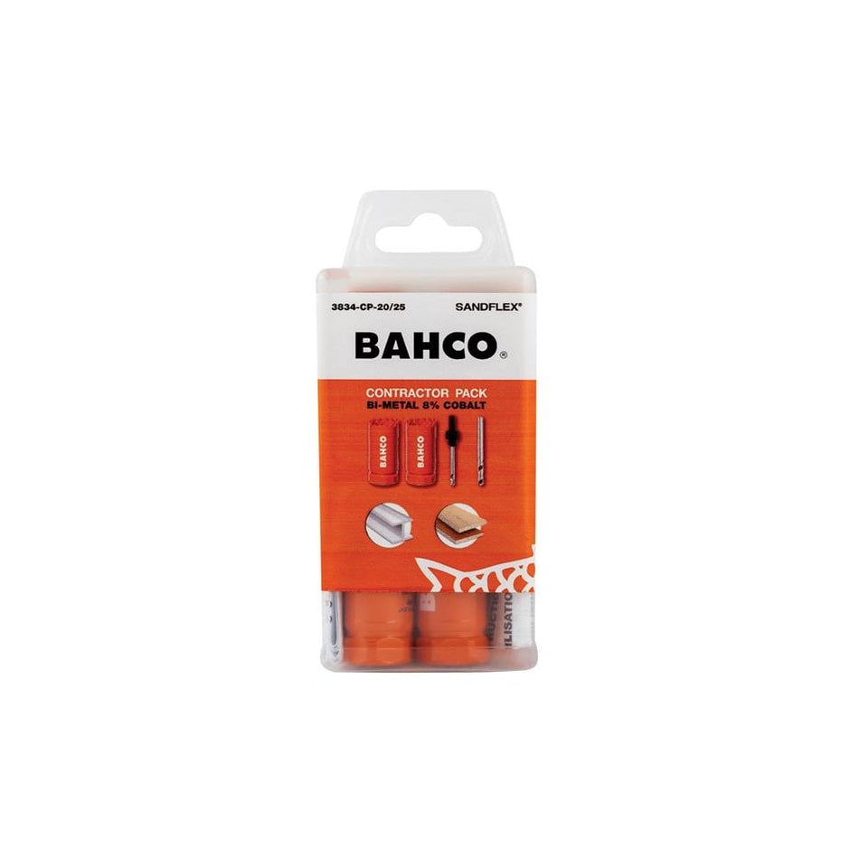 Bahco Contractor's Bi-Metal Holesaw Set, 11 Piece