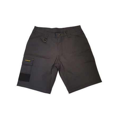 Stanley Clothing Tucson Cargo Shorts Grey Rip-Stop Waist 36in