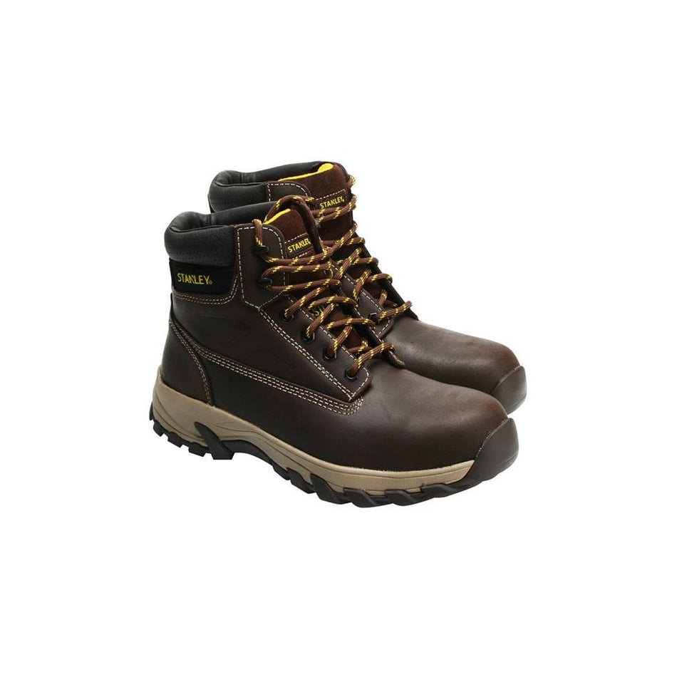 Stanley Clothing Tradesman SB-P Safety Boots Brown UK 9 EUR 43