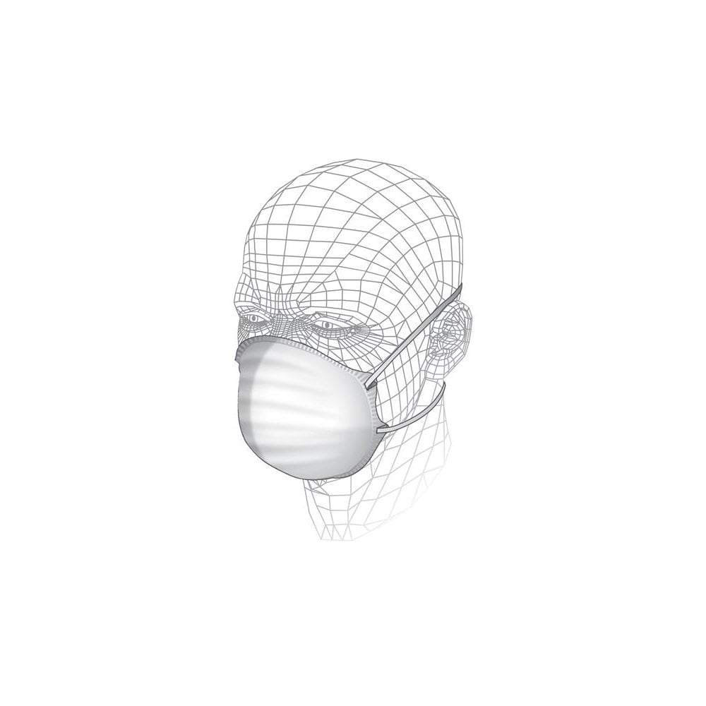 Vitrex Fold Flat Cup Respirator (3 Pack)