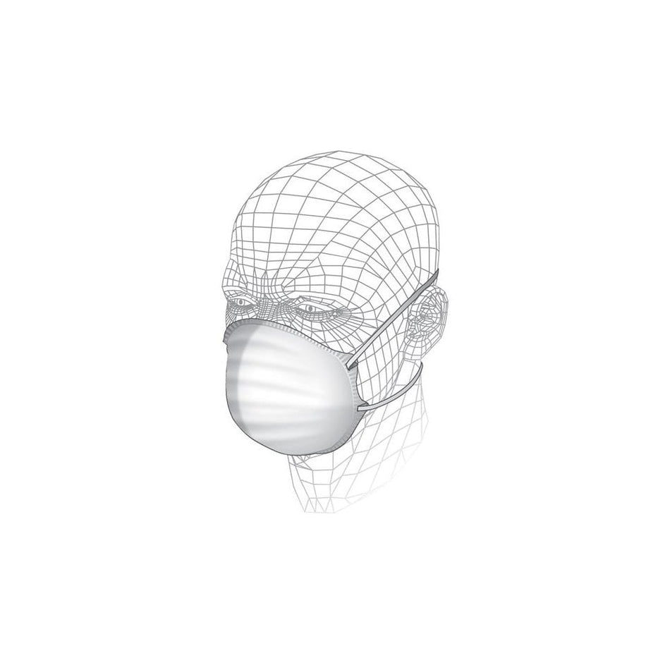 Vitrex Fold Flat Cup Respirator (3 Pack)