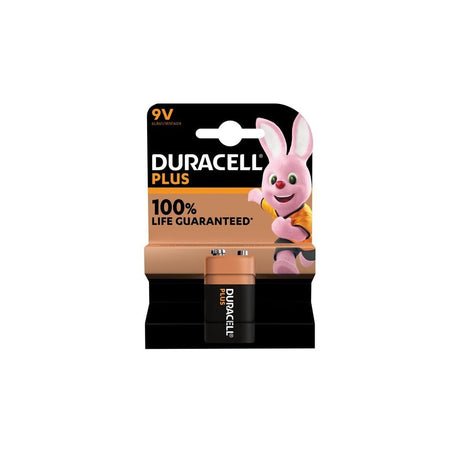 Duracell 9V Plus Power +100% Battery (Single Pack)