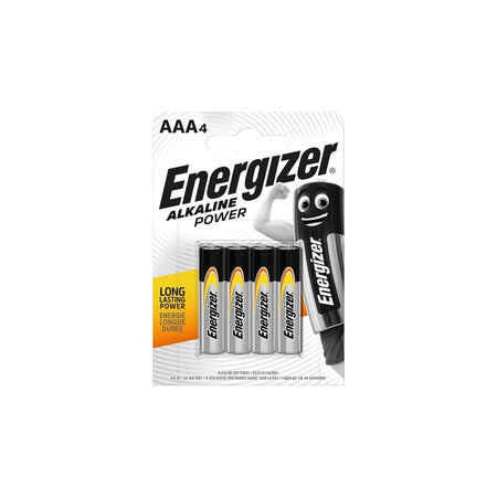 EnergizerÂ© AAA Cell Alkaline Power Batteries (Pack 4)