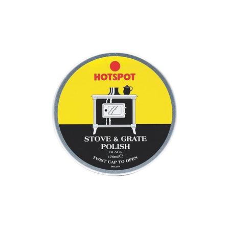 Hotspot Black Stove & Grate Polish Tin 170g
