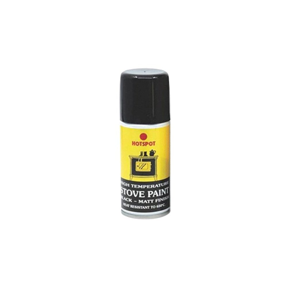 Hotspot Spray Stove Paint Matt Black 450ml
