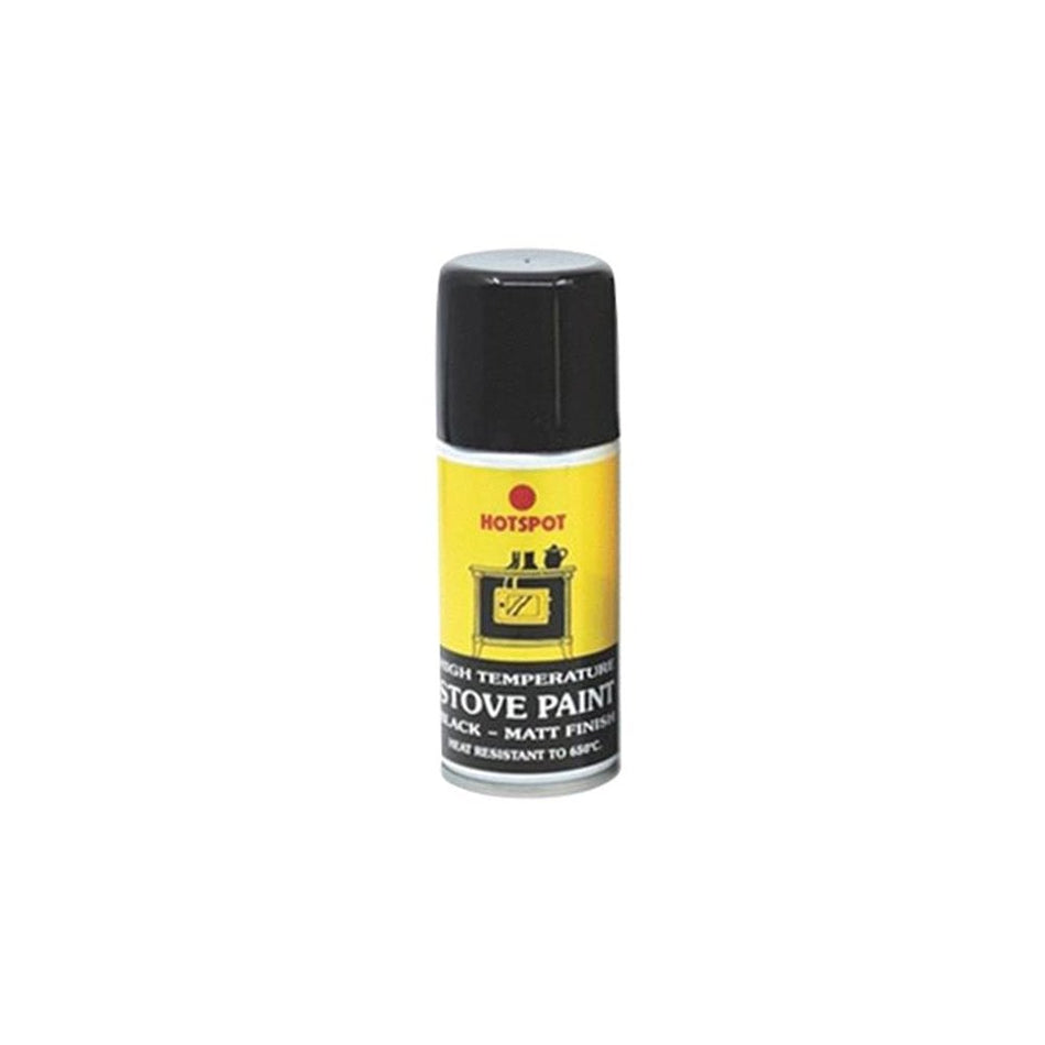 Hotspot Spray Stove Paint Matt Black 450ml