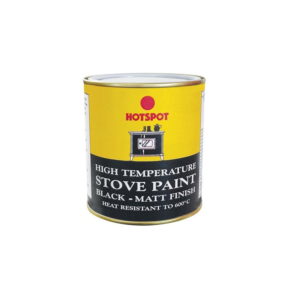 Hotspot Stove Paint Matt Black 500ml