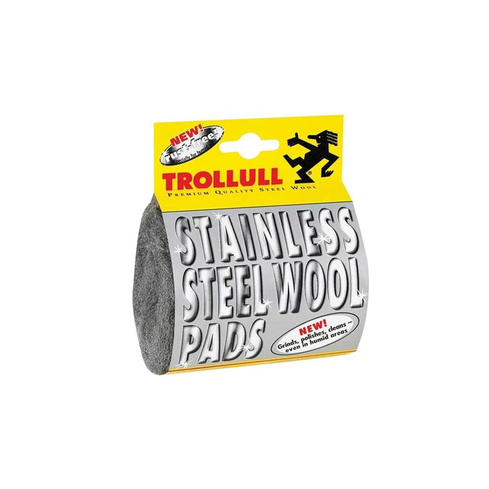 Trollull Stainless Steel Wool Pads (Pack 2)
