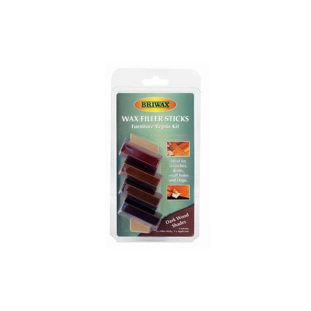 Briwax Wax Filler Sticks Dark Wood Shades (Pack 4)
