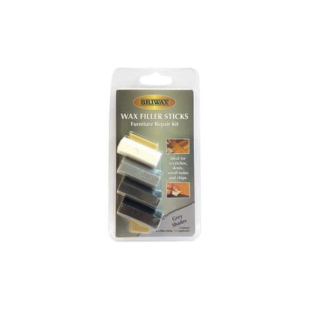 Briwax Wax Filler Sticks Grey Shades (Pack 4)