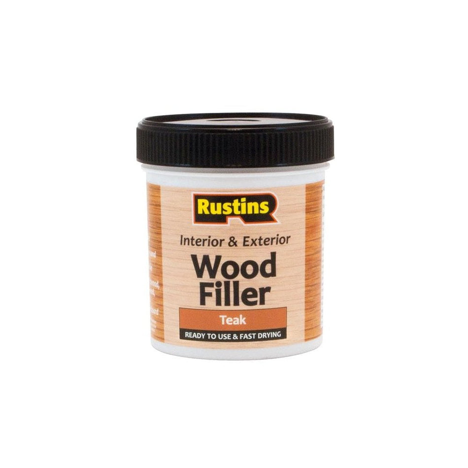 Rustins Acrylic Wood Filler Teak 250ml