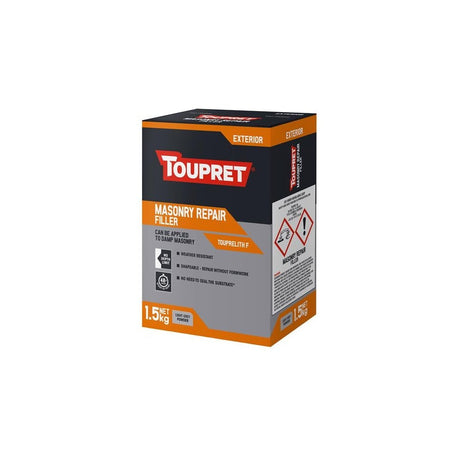 Toupret Exterior Masonry Repair Filler 1.5kg