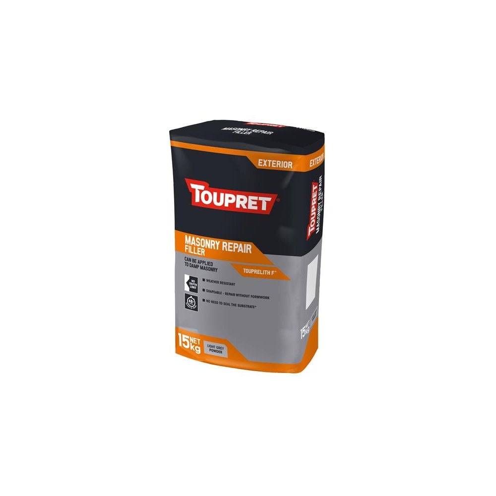 Toupret Exterior Masonry Repair Filler 15kg