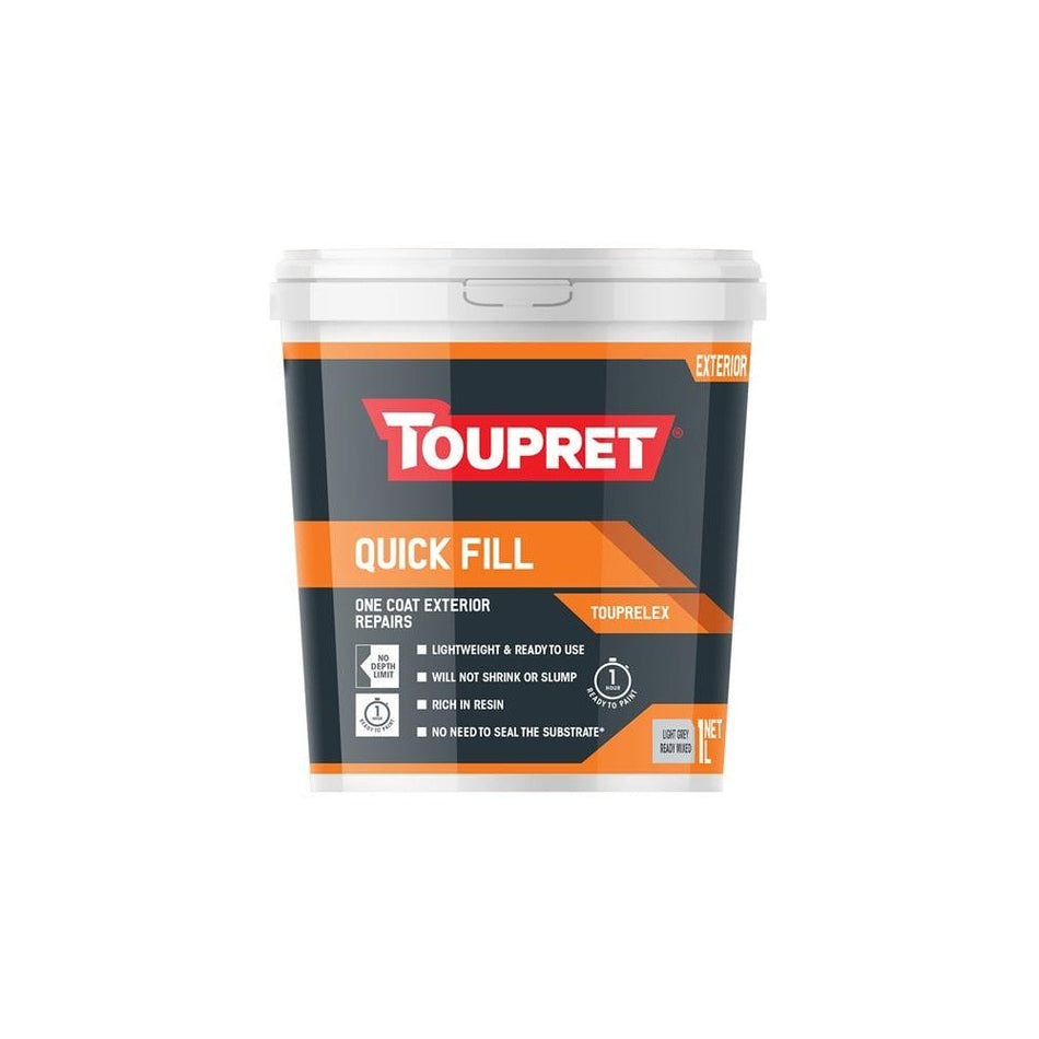 Toupret Quick Fill (Exterior) 1 litre
