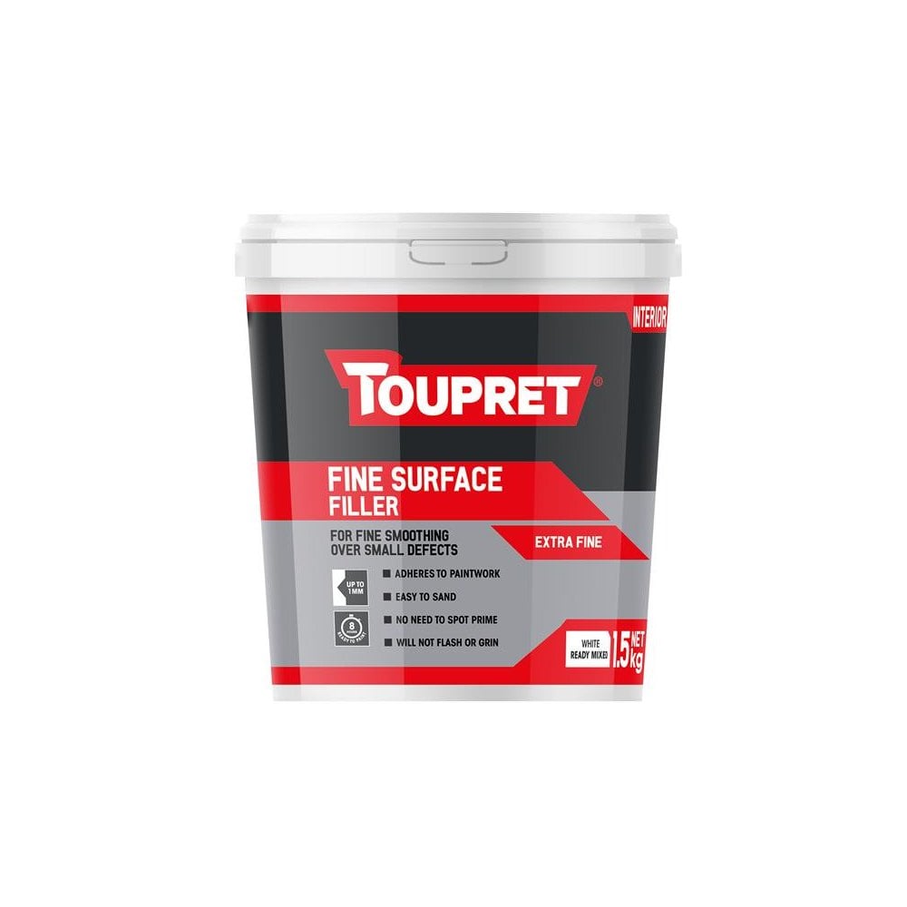 Toupret Fine Surface Filler 1.5kg