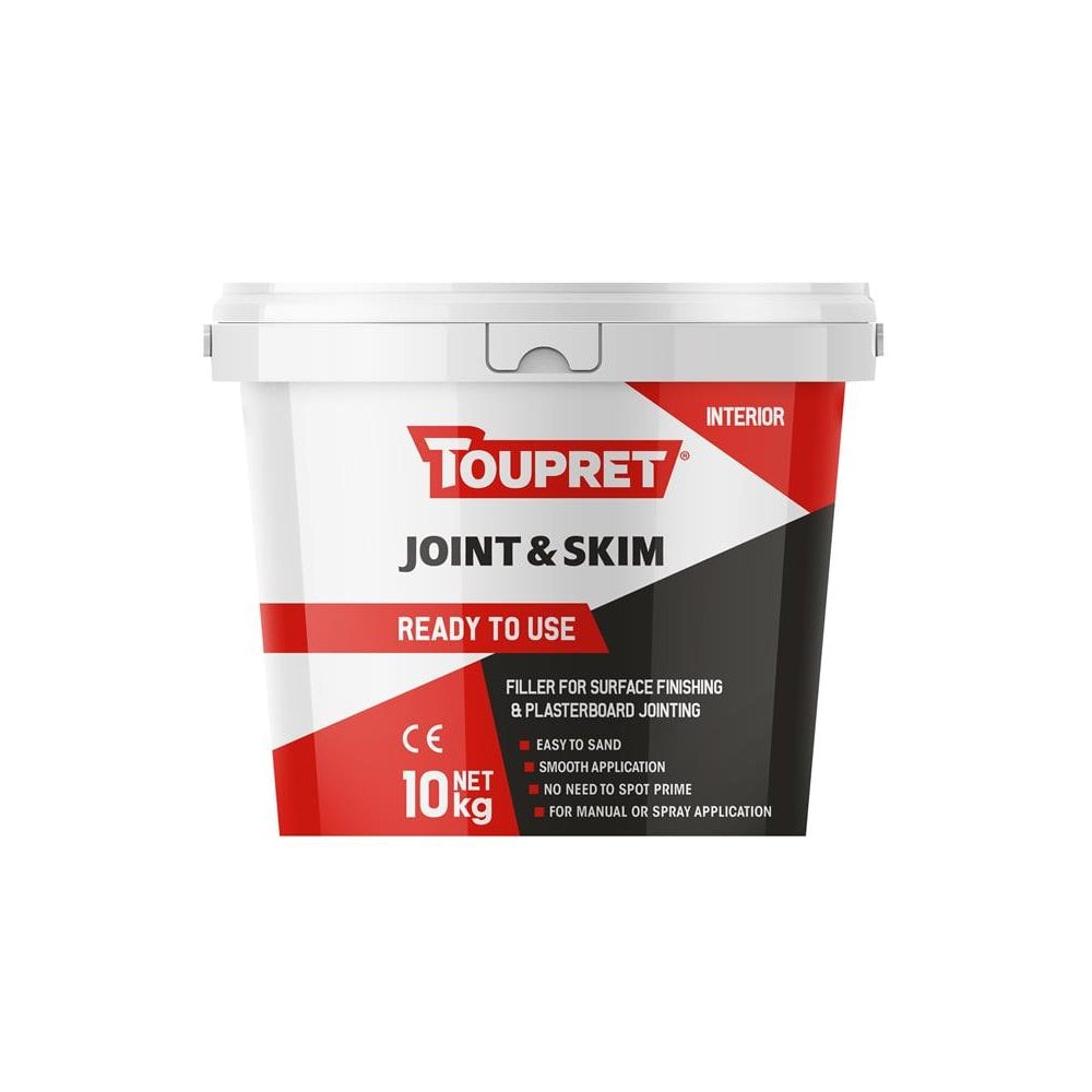 Toupret Ready To Use Joint & Skim 10kg