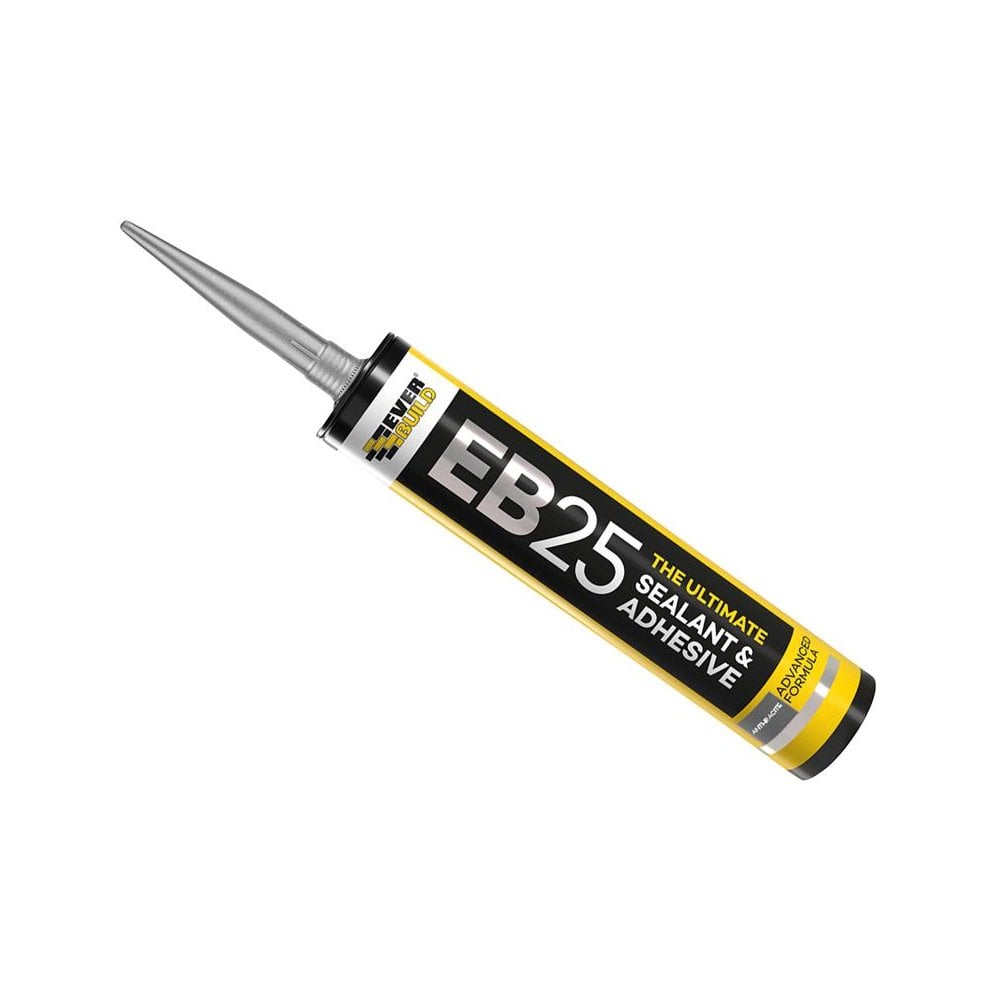Everbuild EB25 Hybrid Sealant Adhesive Anthracite 300ml