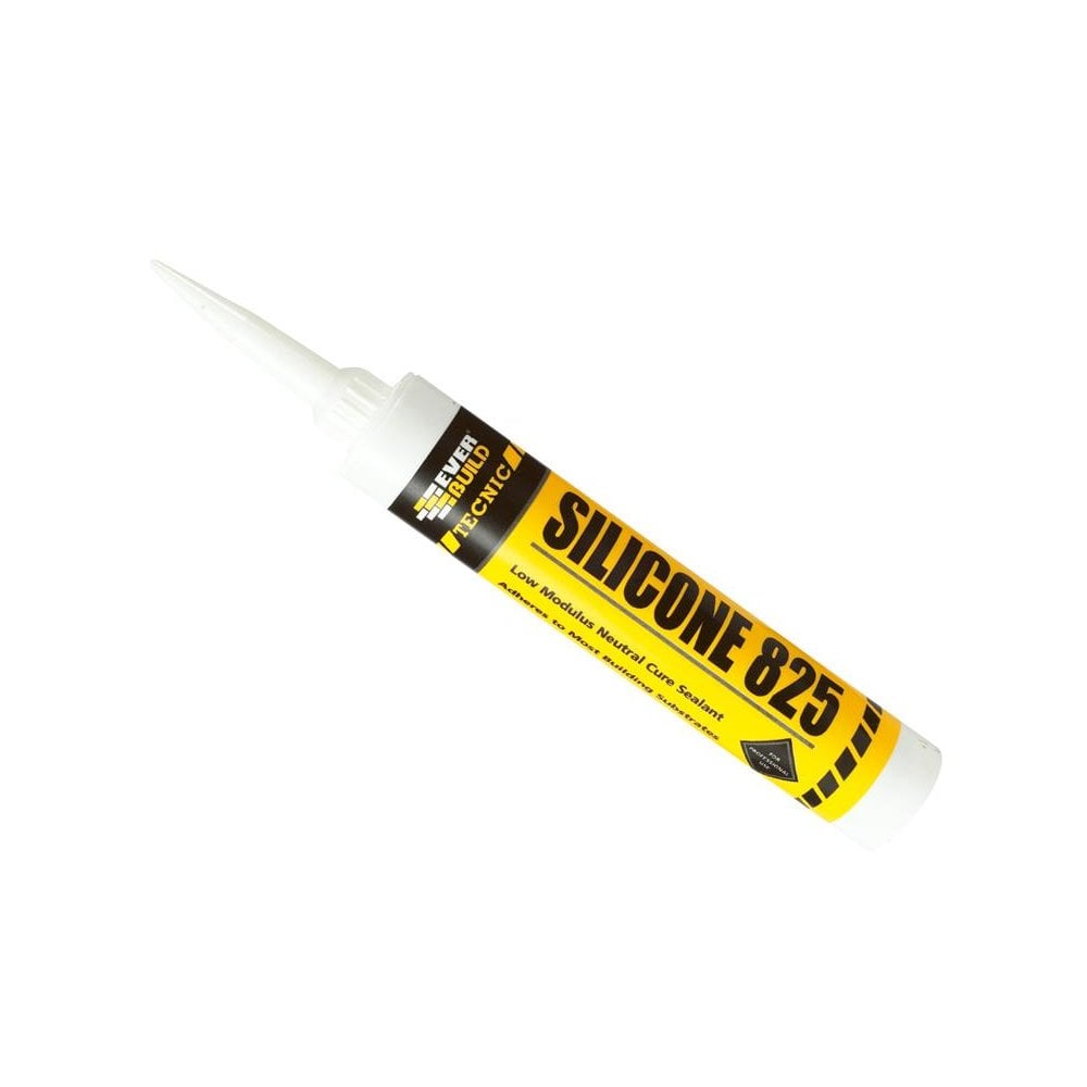 Everbuild 825 Tecnic Silicone 380ml Brick Red